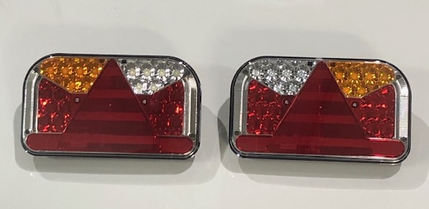 Baklampa LED höger och vänster Släpvagnsbelysning LED - Billede 1