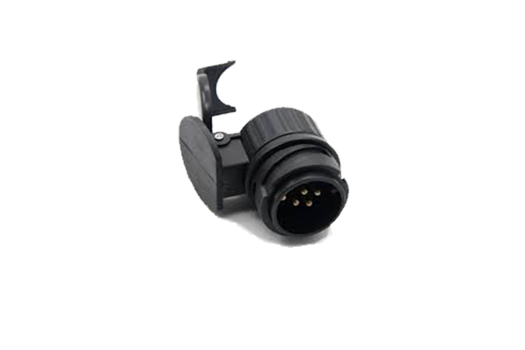 13-7-1 Adapter: 13 poler på bil till 7 poler på släp - Billede 1