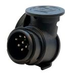 Adapter: 13 poler på bil till 7 poler på släp - Billede 2