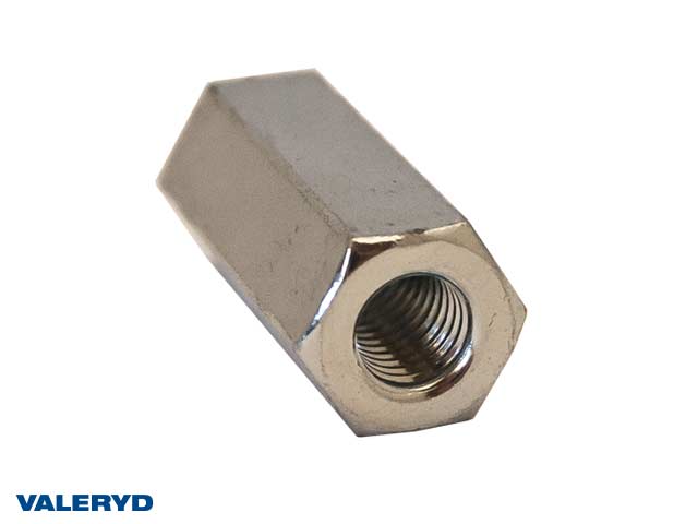 Mutter M8 lång för bromsstång