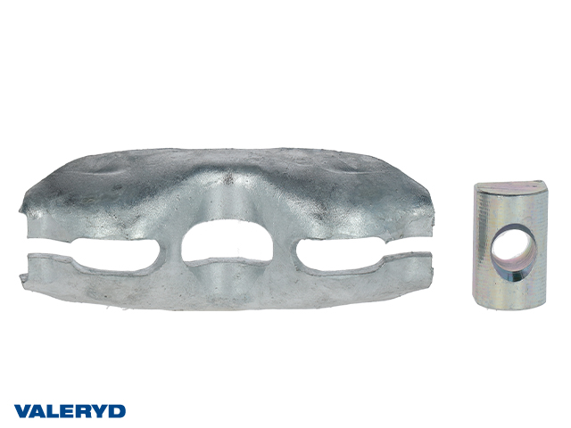 Utjämningsok U-profil till wire med svamp/kulmutter