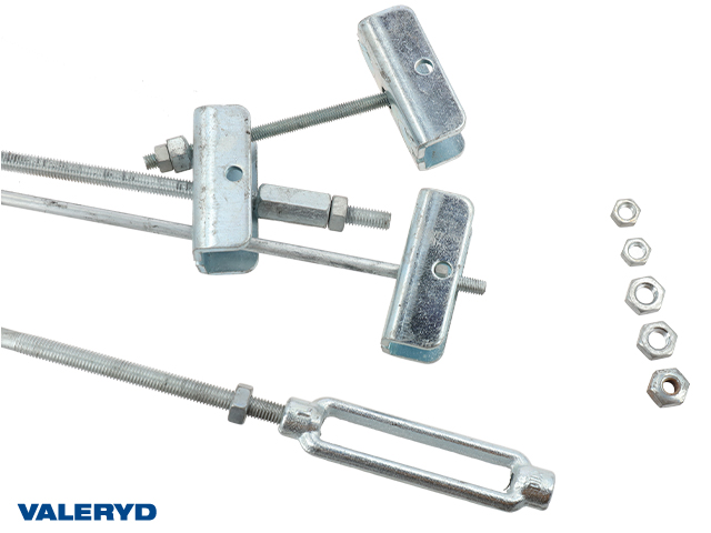 Bromsstång med utjämningsok M10 tandem