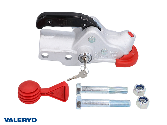 Kulkoppling 3500 kg AL-KO AK 351  Ø60mm rör, horisontal hålbild CC= 54mm  med stöldlås