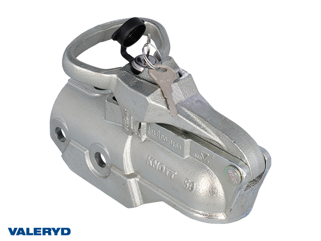 Kulkoppling 3500 kg Avonride Lock 35, förØ60mm rör, M14, korsad/horisontal hålbild CC=40-54mm
