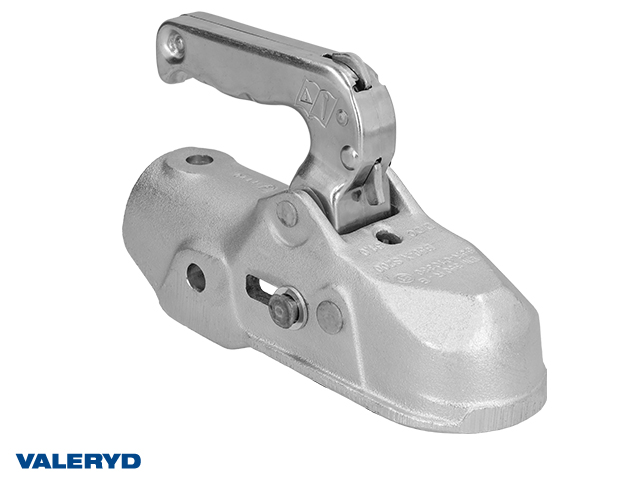 Kulkoppling 3500 kg, Ø50mm rör, Korsad hålbild CC=40mm, gjutjärn