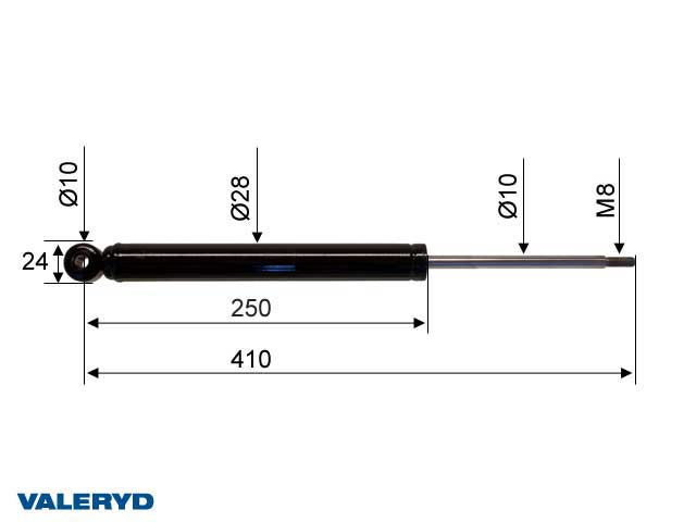 Påskjutsdämpare AL-KO 200 - utf. A CC=410
