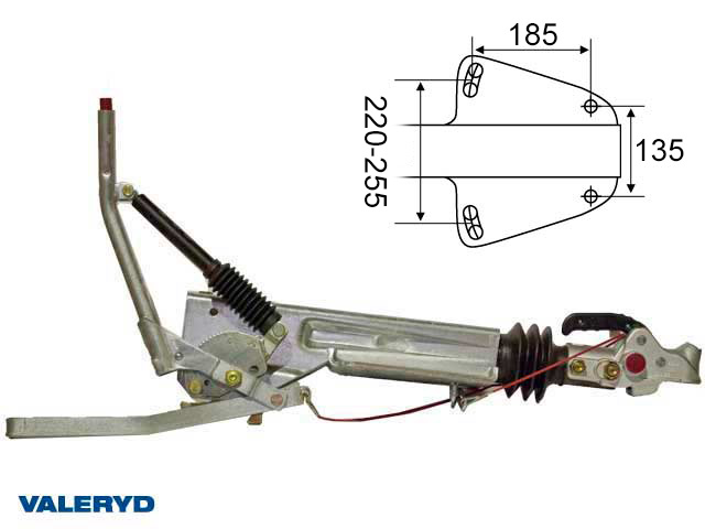 Påskjutsbroms AL-KO 2,8 VB/1 utf. C, 2500-3500kg