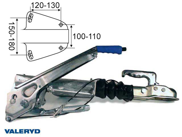 Påskjutsbroms GSM R2/L; 850-1000kg