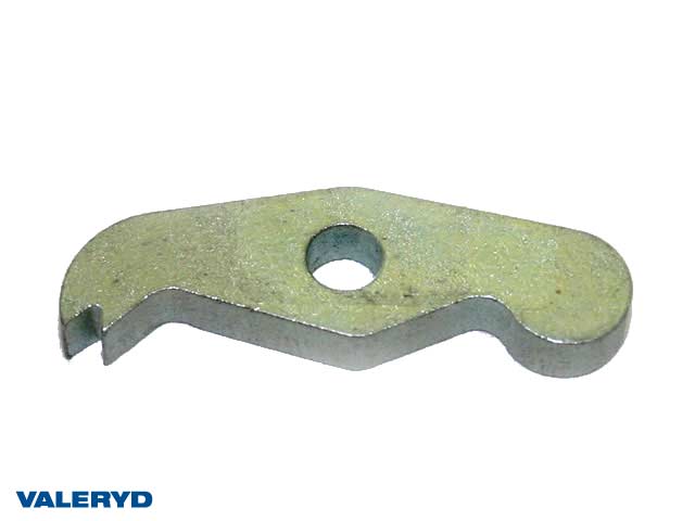 Spärrhake Hahn 52mm, 5mm tjock, Hål Ø6,5mm