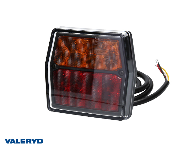 3010170 LED Baklampa Hö/Vä 99,7x92,7x30 , inkl. kabel 0,5m CC=45mm - Billede 1