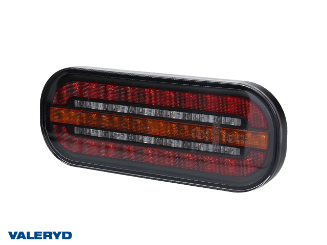 LED Baklampa Hö/Vä 195x75x35 12/36V Bajonettanslutning 5-pol, bakljus, bromsljus & blinkers