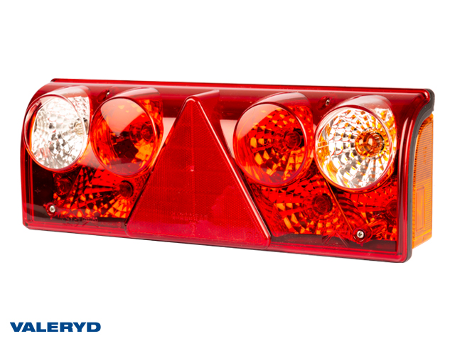 LED Baklampa Aspöck Europoint II Hö 426x154x85mm dimljus, 7 pol. ASS2.1