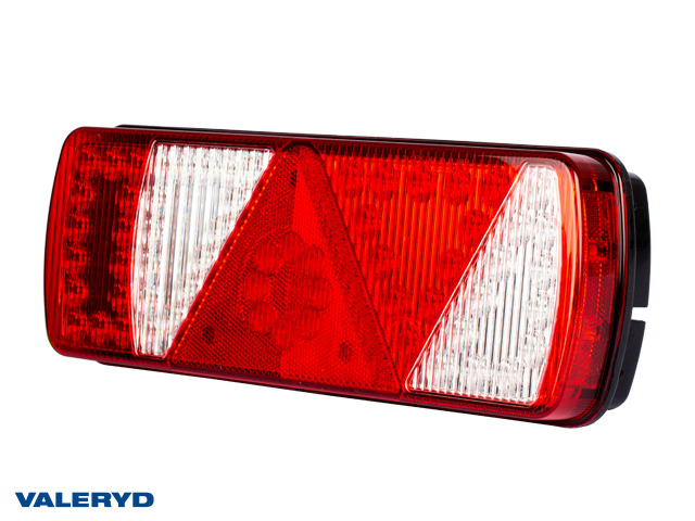 LED Baklampa Aspöck Ecoled Hö 350x131,80x71mm Backljus, reflex, dimljus, 7 pol. ASS2