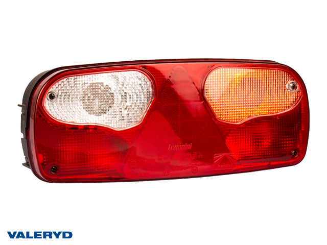 Baklampa Aspöck Ecopoint I Hö 344x140x78mm Backljus, reflex, dimljus, 7 pol. ASS2