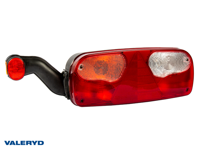 Backlampa Aspöck Ecopoint Vä 480x135x88mm med kabelförskruvning, ASS2.1