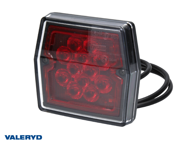 LED Dimljuslampa 99,7x92,7x30 kabel 1m, 2 x M5 skruvanslutning, CC=45mm