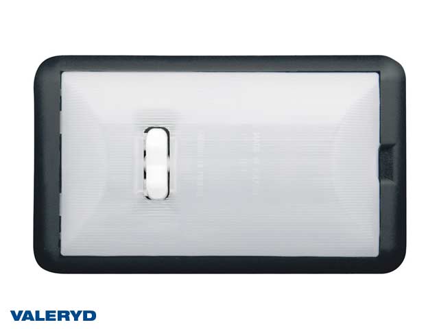 Innerbelysning 135x80x26 svart med tryckknapp