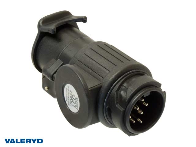 Stickpropp adapter LED 13-7 pol. plast