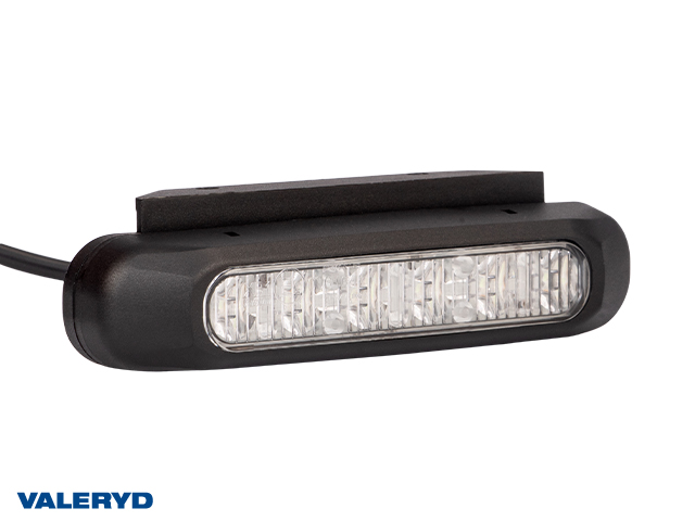 LED Varningsljus 132,2x28,2x28mm vit 1 m kabel
