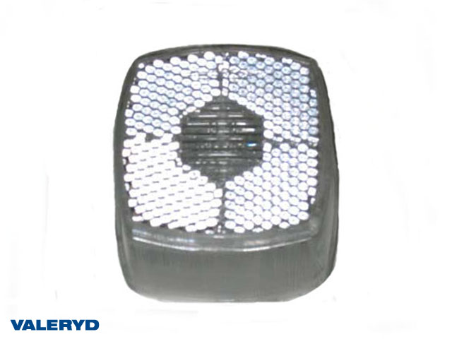 Reservglas Aspöck/Saw/Hella positionsljus vit med reflex