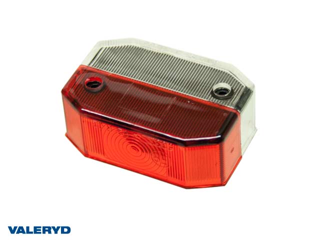 Reservglas Aspöck Flexipoint I Breddmarkeringslykta 65x44x25 röd/vit