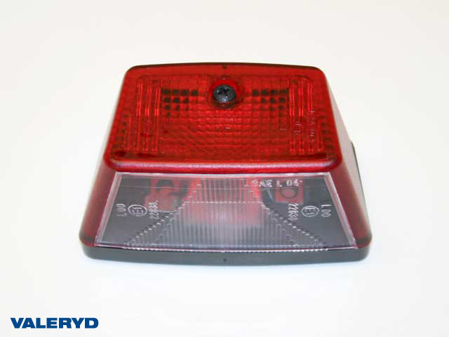 Skyltlykta Jokon 100x55x55 röd/vit