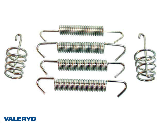 Fjäderset passar till Knott 200x30, 203x40 till 2 hjul