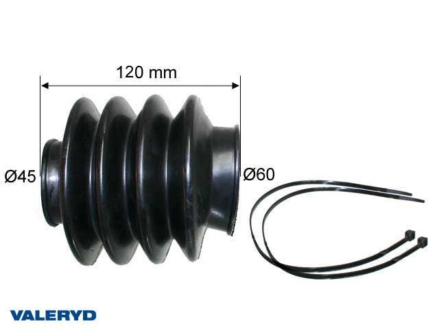 Gummibälg Universal 45/60 L=120