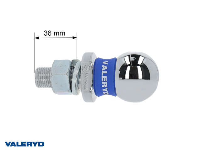 Dragkula 50 mm med 22 mm tapp till traktorer eller balkfästen, E-godkänd