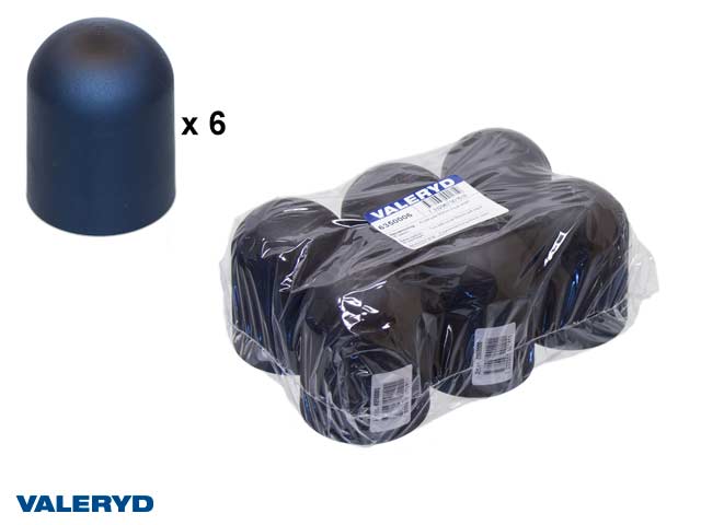 Kulskydd 50mm mjuk svart (6-pack)