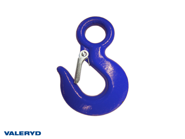 Lyftkrok med ögla och spärr G80 13-8mm, 5,3 ton