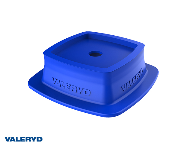 Stödbensfot 144x144x41mm blå (4-pack)