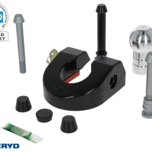 Släpvagnslås CombiLock, SSF-godkända, AL-KO AK351,AL-KO AK301 Röd Bult 12mm