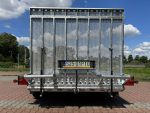 Maskinsläp 400 x 180 cm 3-axlar Totalvikt 3500 kg - Billede 3