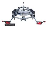 Båttrailer 3500 kg Bromsad 80 km/h  Passar båtar upp till 8,7 meter - Billede 3