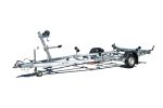 Båttrailer 1500 kg Bromsad 80 km/h  Passar båtar upp till 7,1 meter
