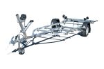 Båttrailer 750 kg Obromsat EU släp. 80 km/h  Passar båtar upp till 5,2 meter