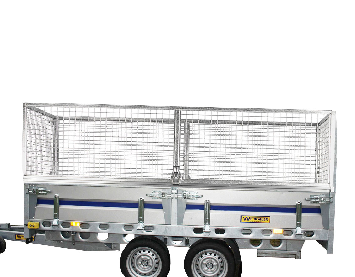 Gallergrindar till Elhydrauliskt 1 vägs tipp - 2700kg