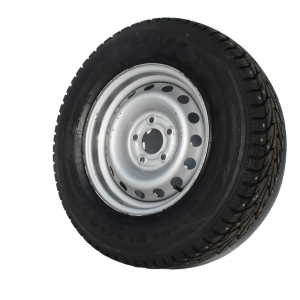 Dubbdäck på fälg 185R14C 102/100Q 5 Bult