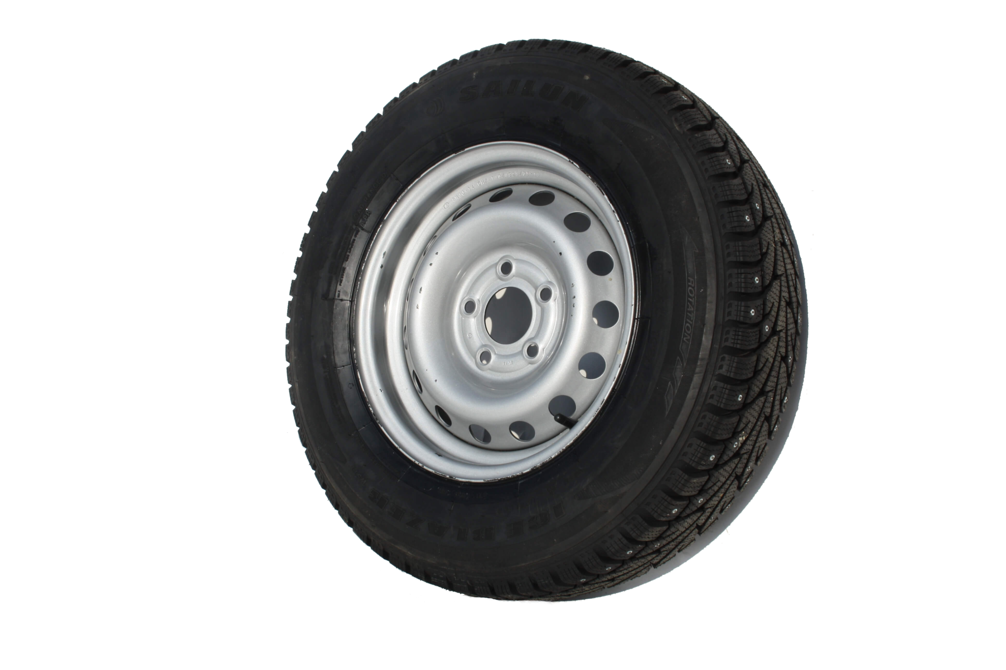 Dubbdäck på fälg 185R14C 102/100Q 5 Bult