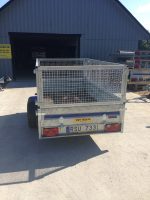 Proffs 252 Bromsat släpvagn totalvikt 750/1000/1200 eller 1300 kg med gallergrindar, Släpet har en 1300 kg axel - Billede 25