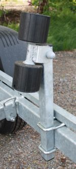 Sidorullar med fäste (båt släp) - Billede 2