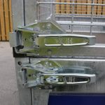 Proffs 252 obromsad släpvagn med gallergrindar - Billede 6