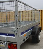 Proffs 252 obromsad släpvagn med gallergrindar - Billede 2