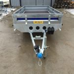 Högbyggt Boggie 292 obromsad släpvagn utan gallergrindar - Billede 2