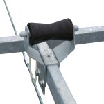 Kölrulle med fäste ( längsgående balk )