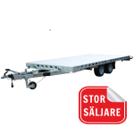 Multisläp 2700 kg 4,1 m med Aluminiumgolv