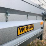 Obromsad Släpvagn Standard 240 med gallergrindar - Billede 7