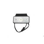 Positionsljus fram, LED vit