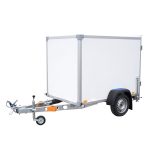 Skåpsläp bromsat 300,  1300 kg